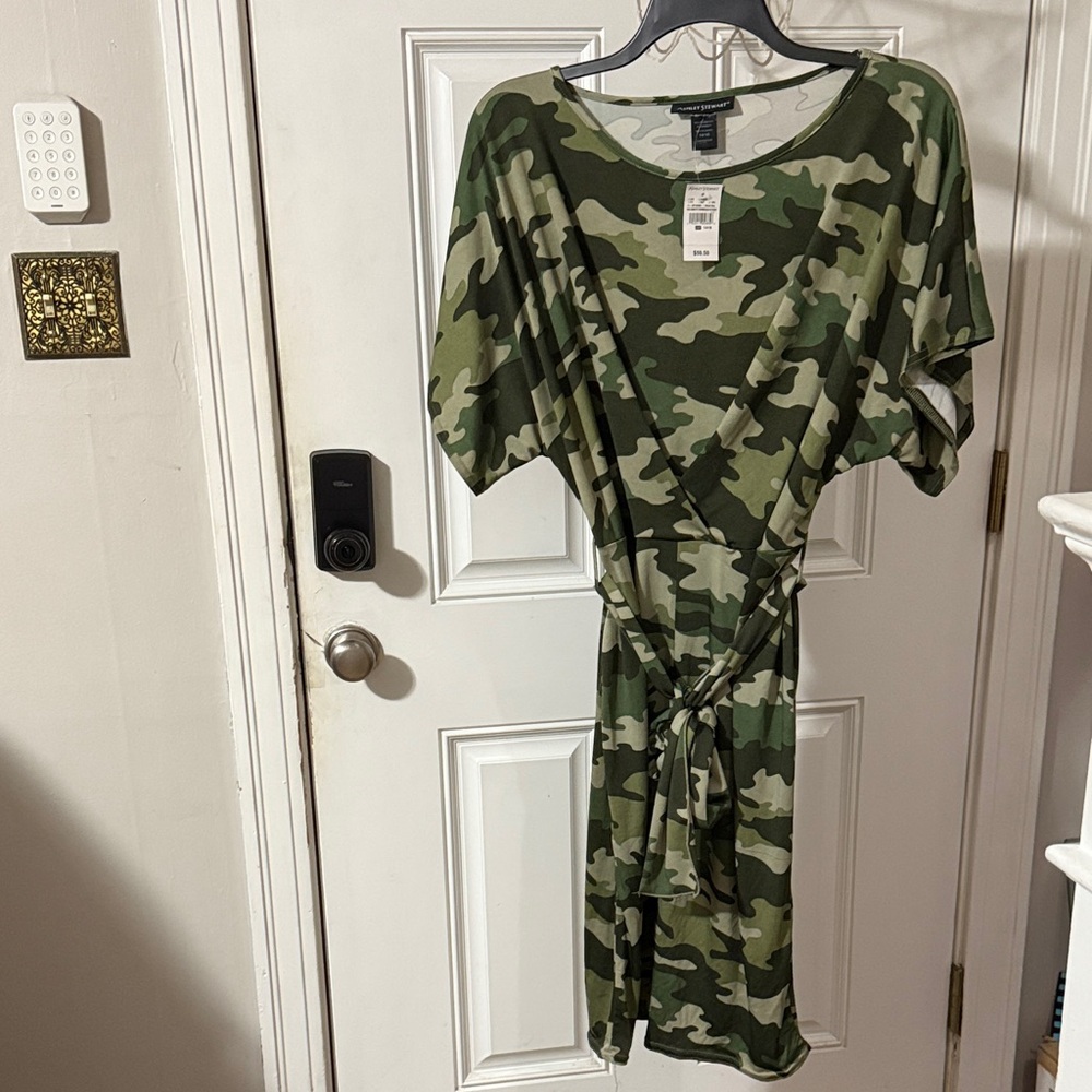 Plus Size Camo Dress